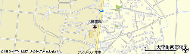 古澤歯科医院周辺の地図