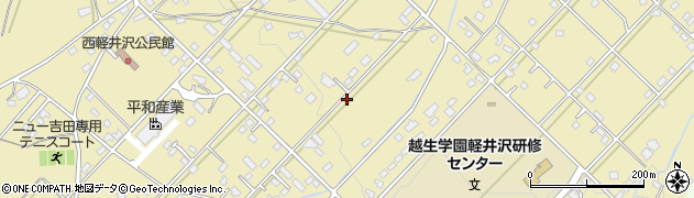 長野県御代田町（北佐久郡）西軽井沢周辺の地図