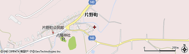 石川県加賀市片野町（セ）周辺の地図