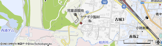 依田自動車修理工場周辺の地図