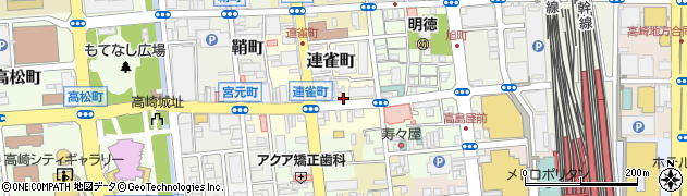PECO家 高崎周辺の地図