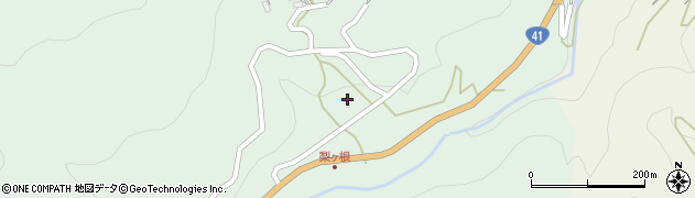 岐阜県飛騨市神岡町梨ケ根周辺の地図