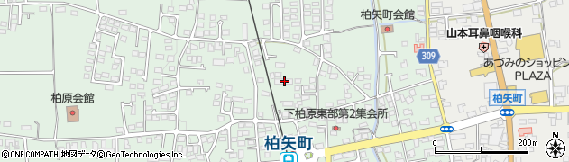 長野県安曇野市穂高柏原1533周辺の地図