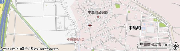 群馬県高崎市中島町577周辺の地図