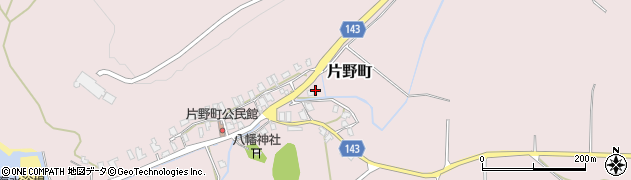 石川県加賀市片野町（モ）周辺の地図