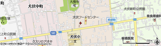 栃木県佐野市犬伏下町2135周辺の地図