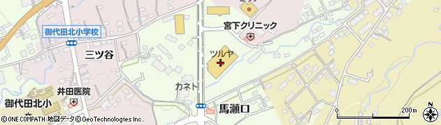ツルヤ御代田店周辺の地図