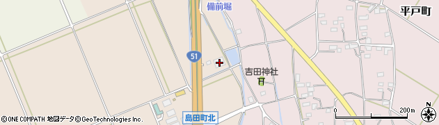 茨城県水戸市島田町3513周辺の地図