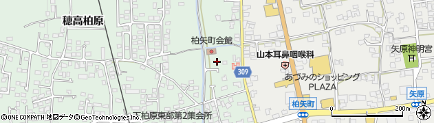 長野県安曇野市穂高柏原931周辺の地図