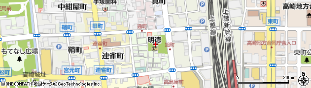 大信寺周辺の地図