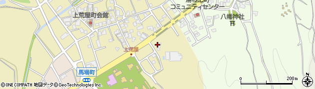 石川県小松市上荒屋町ほ周辺の地図