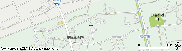 長野県安曇野市穂高柏原2424周辺の地図