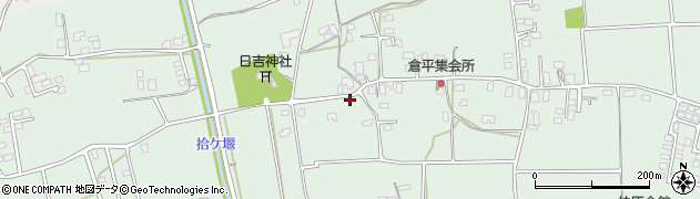 長野県安曇野市穂高柏原1310周辺の地図