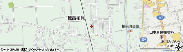 長野県安曇野市穂高柏原1570周辺の地図