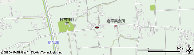 長野県安曇野市穂高柏原1343周辺の地図