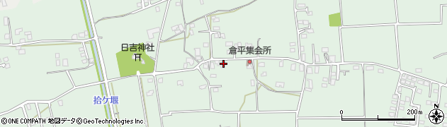 長野県安曇野市穂高柏原1347周辺の地図
