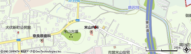 栃木県佐野市犬伏新町816周辺の地図