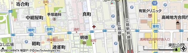 セブンイレブン高崎旭町店周辺の地図
