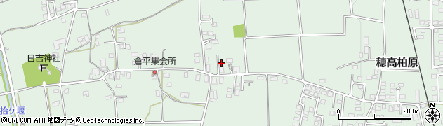 長野県安曇野市穂高柏原1925周辺の地図