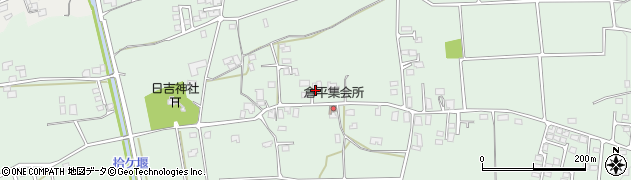 長野県安曇野市穂高柏原1945周辺の地図