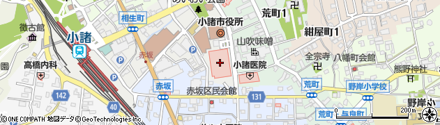 ヤマザキＹショップこもろ医療センター店周辺の地図