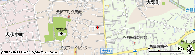 栃木県佐野市犬伏下町2326周辺の地図