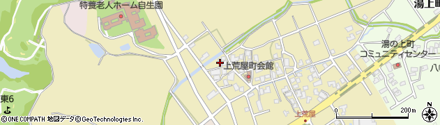 石川県小松市上荒屋町チ51周辺の地図