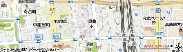サーパス高崎駅前管理事務室周辺の地図