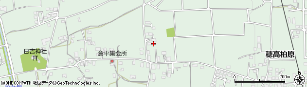 長野県安曇野市穂高柏原1928周辺の地図