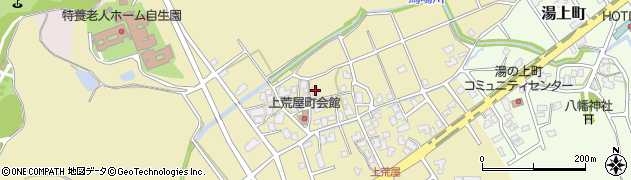 石川県小松市上荒屋町チ34周辺の地図