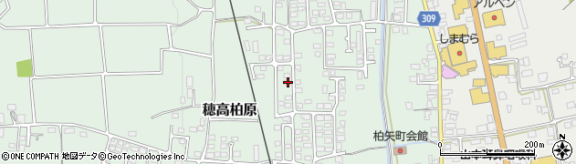 長野県安曇野市穂高柏原1571周辺の地図