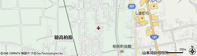 長野県安曇野市穂高柏原1575周辺の地図
