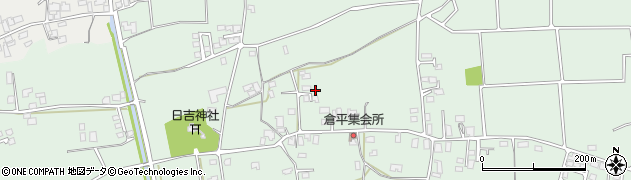 長野県安曇野市穂高柏原1947周辺の地図