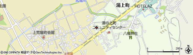石川県小松市湯上町ほ周辺の地図