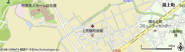 石川県小松市上荒屋町チ39周辺の地図