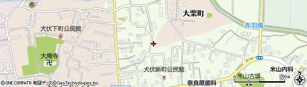 栃木県佐野市犬伏新町2402周辺の地図