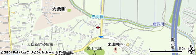 栃木県佐野市犬伏新町805周辺の地図