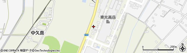 栃木県小山市中久喜1435周辺の地図