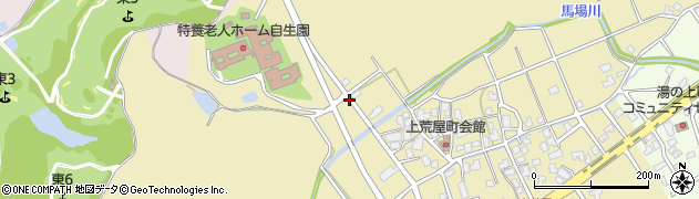 石川県小松市上荒屋町（れ）周辺の地図