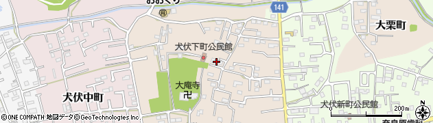 栃木県佐野市犬伏下町2296周辺の地図