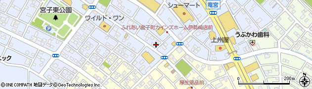 株式会社アルファプラン　伊勢崎支店周辺の地図