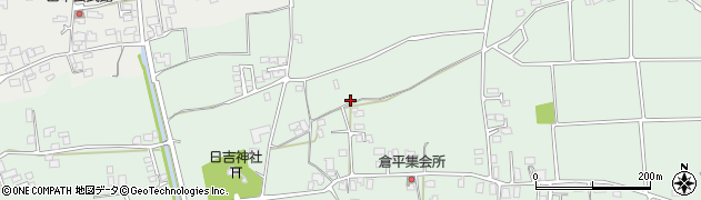 長野県安曇野市穂高柏原1959周辺の地図