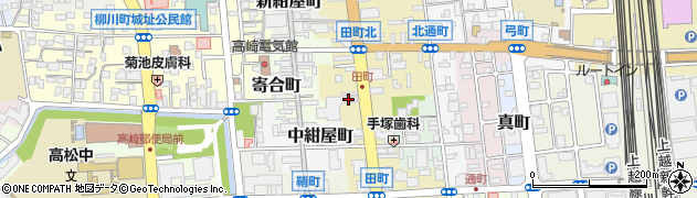 第四北越銀行高崎支店周辺の地図