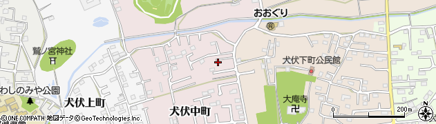 栃木県佐野市犬伏中町2278周辺の地図