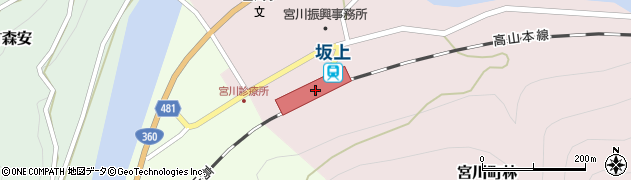 坂上駅周辺の地図