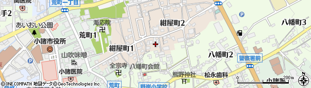 山屋物産株式会社　本社周辺の地図