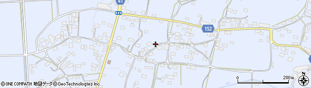 茨城県桜川市本木周辺の地図