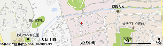 栃木県佐野市犬伏中町2262周辺の地図