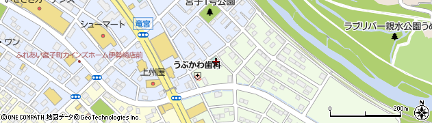 ビジネスホテル伊勢崎ファーストイン周辺の地図