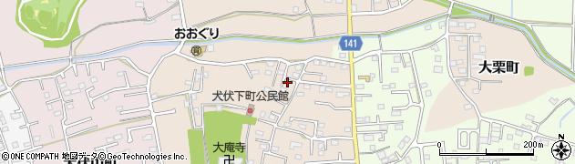栃木県佐野市犬伏下町2292周辺の地図